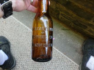Masontown Brewing Co. ,  Masontown,  Pa.  Amber,  Beer Bottle