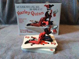 Dc Direct Batman Animated Series Harley Quinn Full Size Statue 4862/6000
