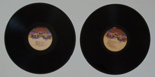 Kiss Alive II LP Record Vinyl Casablanca NBLP 70762 1977 Tattoos Booklet & Order 6