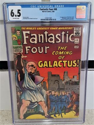 Fantastic Four 48 (1966) Cgc 6.  5 - 1st Appearance Silver Surfer & Galactus Key