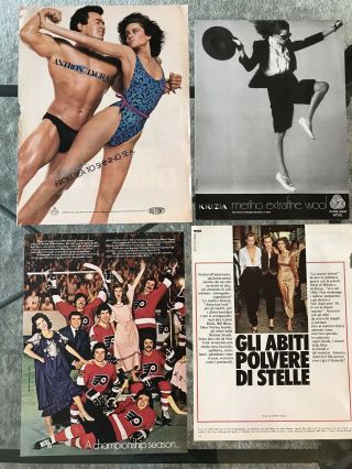 Gia Carangi Clippings Ads Vintage 4