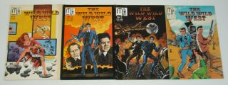 Wild,  Wild West 1 - 4 Vf/nm Complete Series Adam Hughes From Classic Tv Show 2 3