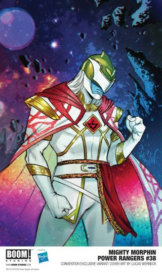 Boom Mmpw Power Rangers 38 Werneck Variant 2019 Sdcc Comic Con Exclusive