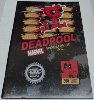 Despicable Deadpool 300 Rare Game Box Mario Bros Variant (marvel) (vf -)