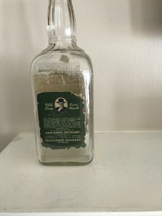 1965 Jack Daniels Green Label 4/5 Quart Bottle 3