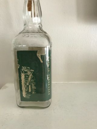 1965 Jack Daniels Green Label 4/5 Quart Bottle 4
