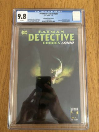 Detective Comics 1000 Bill Sienkiewicz Trade - Dress Variant Cover A Cgc 9.  8 Nm/mt