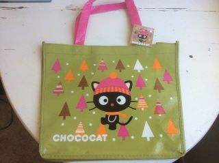 Sanrio Hello Kitty Chococat Reusable Shopping Gift Bag Tote Christmas