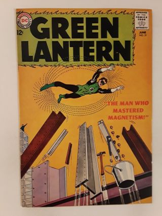 Green Lantern 21 (fn 6.  0) 1963 Origin & 1st Appearance Of Dr.  Polaris Silver