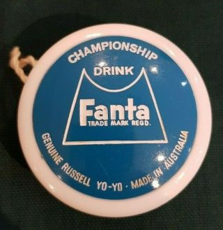 Vintage Russell Fanta Championship Yo Yo 1970 - Rare In This