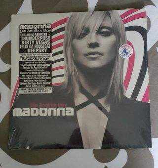 Madonna Mega Rare - Die Another Day - 2002 Usa Maxi Single Double Vinyl 12 "