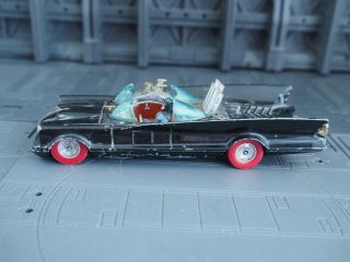 Vintage 1972 Corgi Batmobile Diecast loose DC Batman Red Wheels 2
