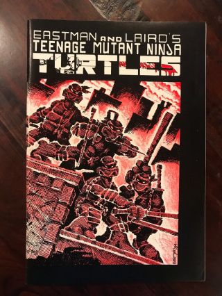 Teenage Mutant Ninja Turtles 1 (first Print) Mirage Studios 1984 Tmnt