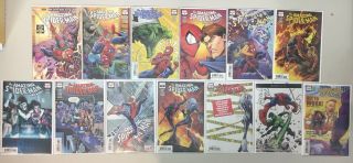 The Spider - Man 2018 1 - 12 Plus Comic Book Day Issue (marvel Comics)