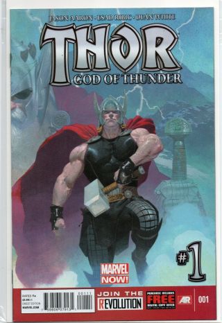 Thor God Of Thunder 1 (2013) Marvel Comics 1st Print Vf/nm