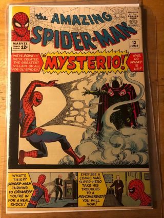 Spiderman 13 First Appearance Of Mysterio Far From Home Movie Key Comic