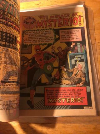 Spiderman 13 First Appearance Of Mysterio Far From Home Movie Key Comic 6