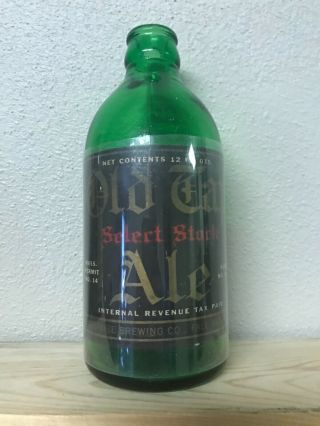 U - Permit Old Tap Select Stock Ale Stubby Bottle: Enterprise Brewing Co,  Ma