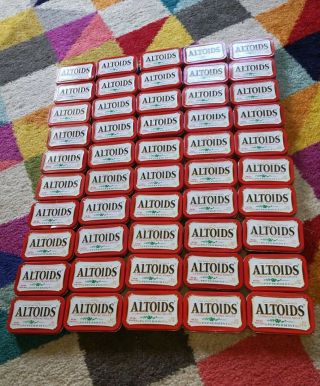 Altoid Regular Size Tins (50 Empty)
