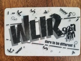 Rare Wlir Long Island Radio Membership Card