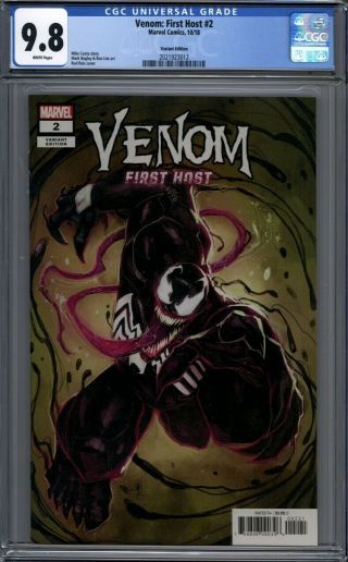Venom: First Host 2 Rod Reis Variant Marvel Comics 1st Print Cgc 9.  8