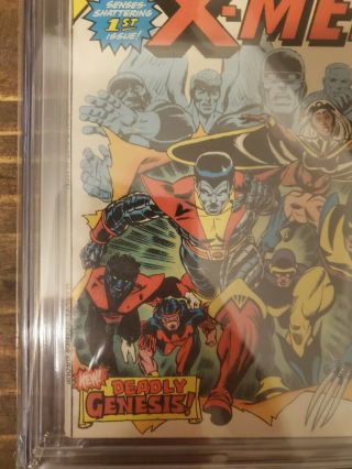 Giant Sized X - men 1 CGC 8.  0 1st appearance nightcrawler,  storm and colossus 5