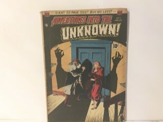 Adventures Into The Unknown 11 Acg Comic Vg
