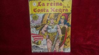 La Reina De La Costa Negra 1 Joma Mexican 1st Conan Belit 1958