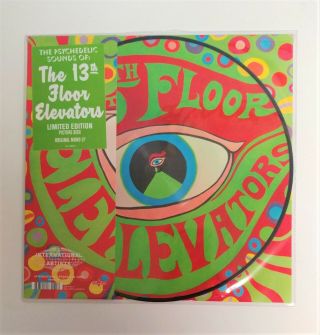 13th Floor Elevators “the Psychedelic Sounds Of.  Mono Lp Picture Disc Rsd 2019