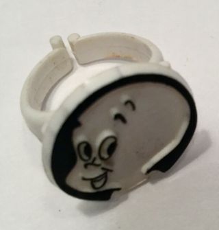 Vintage Gumball Machine Premium Prize Charm Toy Ring Casper Friendly Ghost
