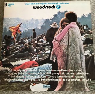 Woodstock 3 Vinyl Album Lp Record Set - Cotillion - Sd 3 - 500 - Lp