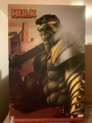 Sideshow Statue King Hulk