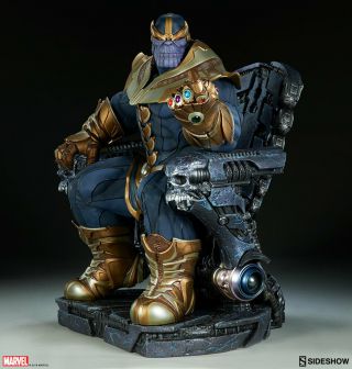 Sideshow Collectables Thanos On Throne Maquette 1348/3500 1:4 Scale