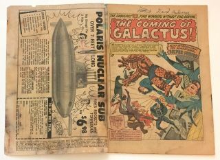 FANTASTIC FOUR 48 TRILOGY (1ST APP.  SILVER SURFER & GALACTUS SEE PICTS 1966) 3