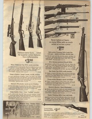 1963 Paper Ad Toy Gun Rifle Marx Detective Mattel Dick Tracy Tommy Daisy M14