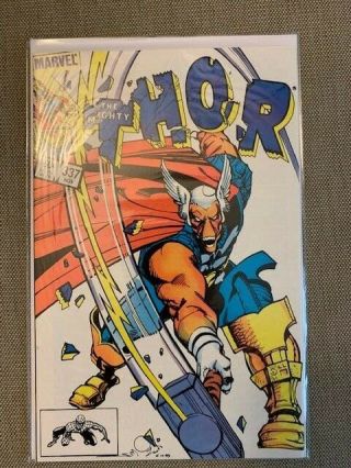 Mighty Thor 337 1st Appearance Of Beta Rey Bill Marvel Comics