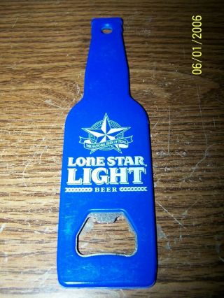 Vintage (nos) Lone Star 6.  5 " Beer Bottle Cap Opener The Beer Of Texas Rare