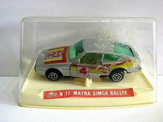Guisval Nº 17 Matra Simca Bagheera Rallye 1984 Made In Spain With Metal Base