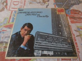 Marco Antonio Muniz En Concierto Vintage Vinyl Record Rca Mkl/s 1937