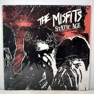 The Misfits Static Age Vinyl Lp Record 1997 Car - 7520 - 1 Og Punk Vg,  /vg,