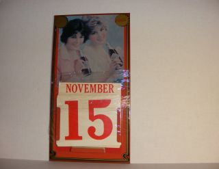 Enjoy Coca - Cola Vintage Wall Calendar Metal Coke Sign 9x17 Markatron 1981 Atl Ga