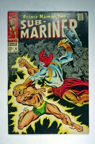 Prince Namor,  The Sub - Mariner 4 Marvel 1968