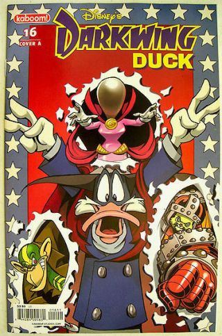 Disney Darkwing Duck Comic 16 Cover A Variant 1st Print Kaboom Nm / Unread