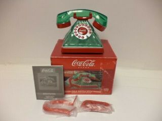 Vintage 2005 Coca Cola Bottle Style Landline Telephone 383
