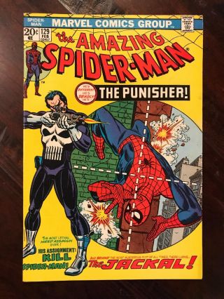 Spider - Man 129 1st Punisher Raw