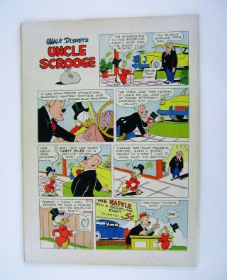 Dell Four - Color Comics Walt Disney ' s UNCLE SCROOGE 386 March 1952 2