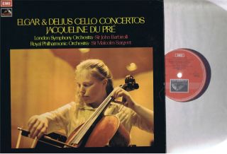 Emi Asd 2764 Uk Nm Du Pre - Elgar & Delius Cello Concertos