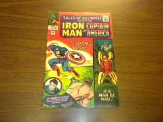 Tales Of Suspense 68 Marvel Comics 1965 Iron Man And Captain America Silver Age