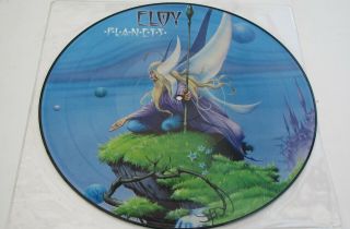 Eloy Planets 1982 Uk Picture Disc Lp Progressive Rock