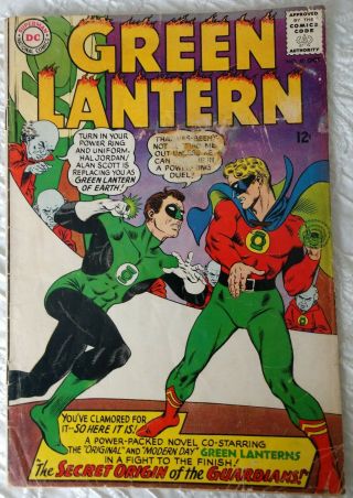 Green Lantern 40 - 1st Goldenage Gl In Silverage;origin Guardians,  Infinite Earth
